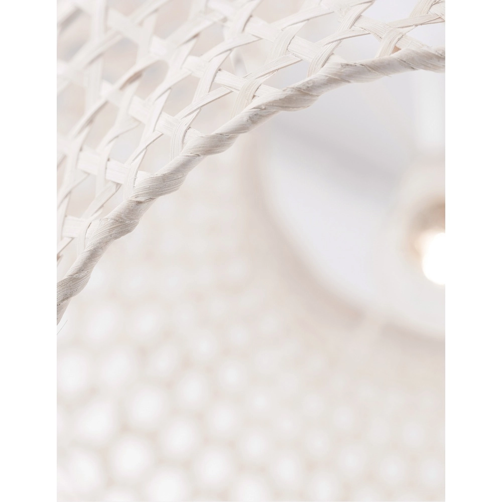 Suspension blanche Mia Ø 35cm Lyora 5212017416704