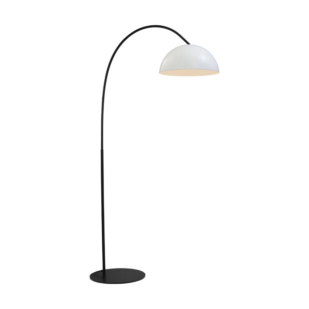 Lampadaire Industria 186 blanc avec du noir Lampadaire Industria 186 blanc avec du noir