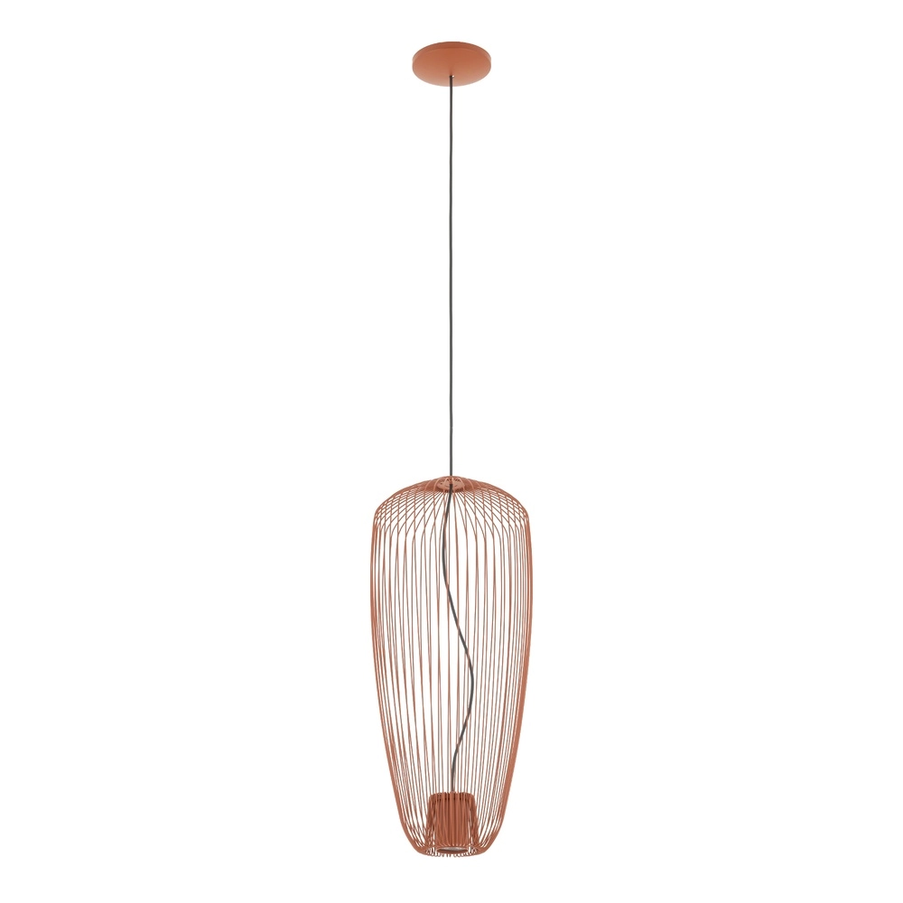Lampe cage Pumpkin terre cuite Ø 27cm