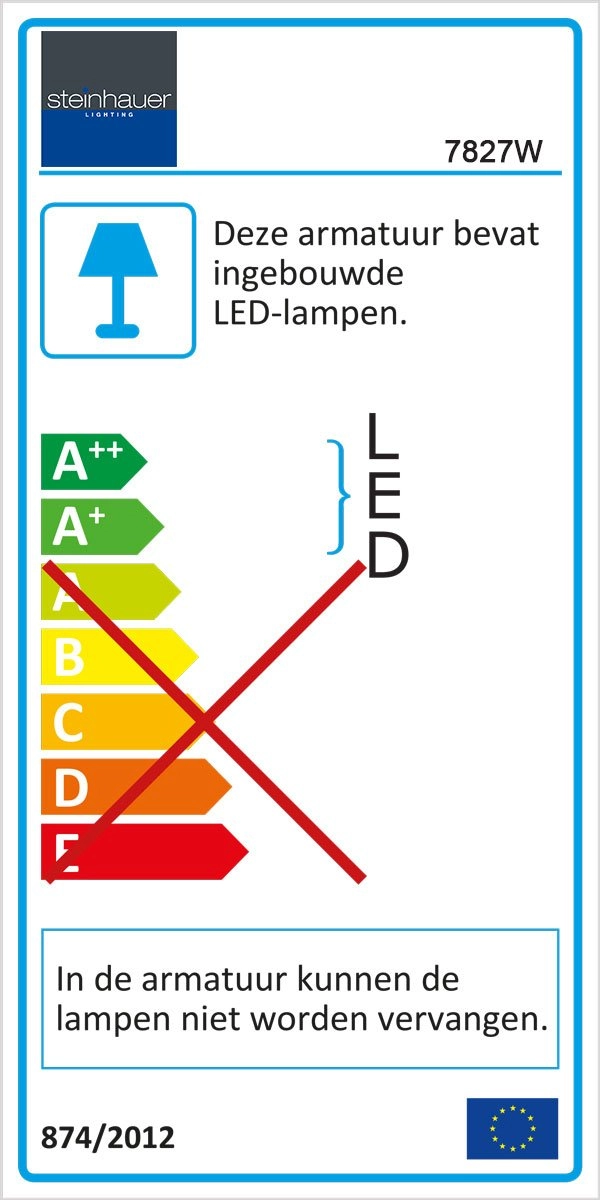 LED plafonnier Galaxy Steinhauer 8712746106558