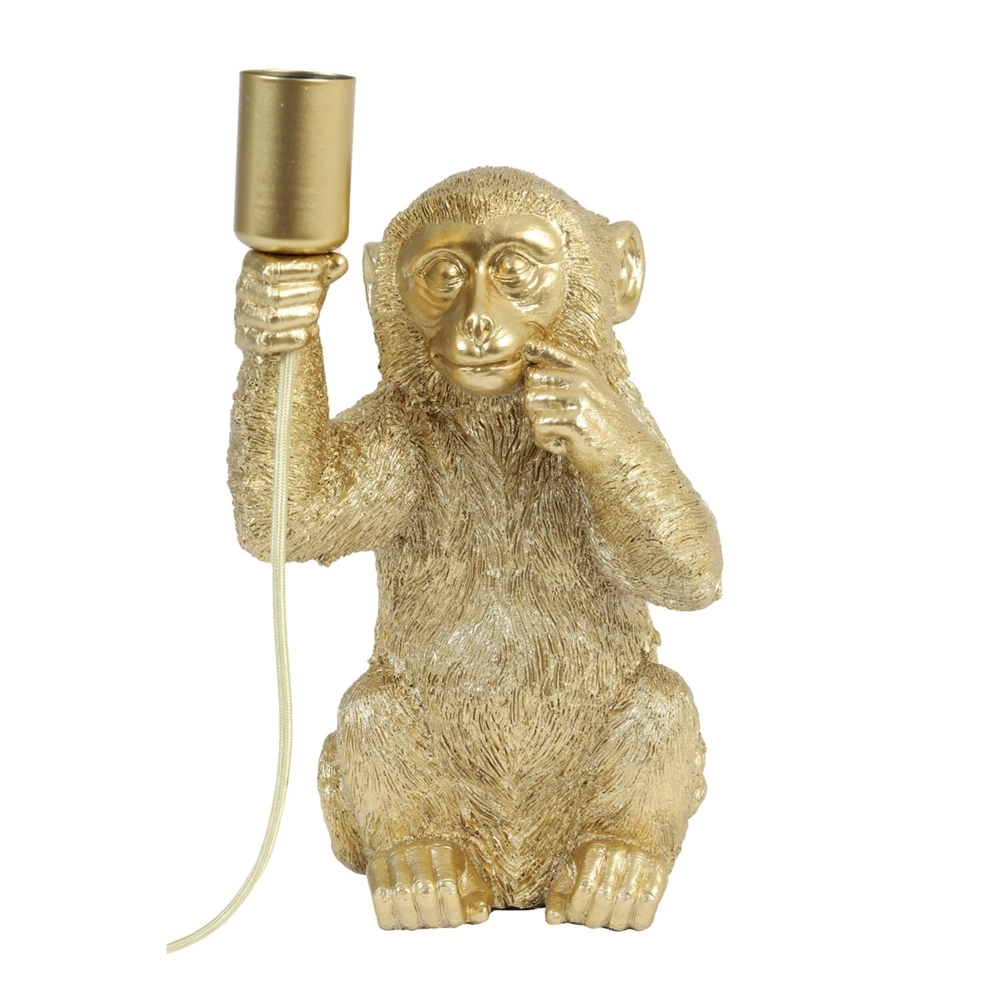 Singe lampe de table Monkey Or