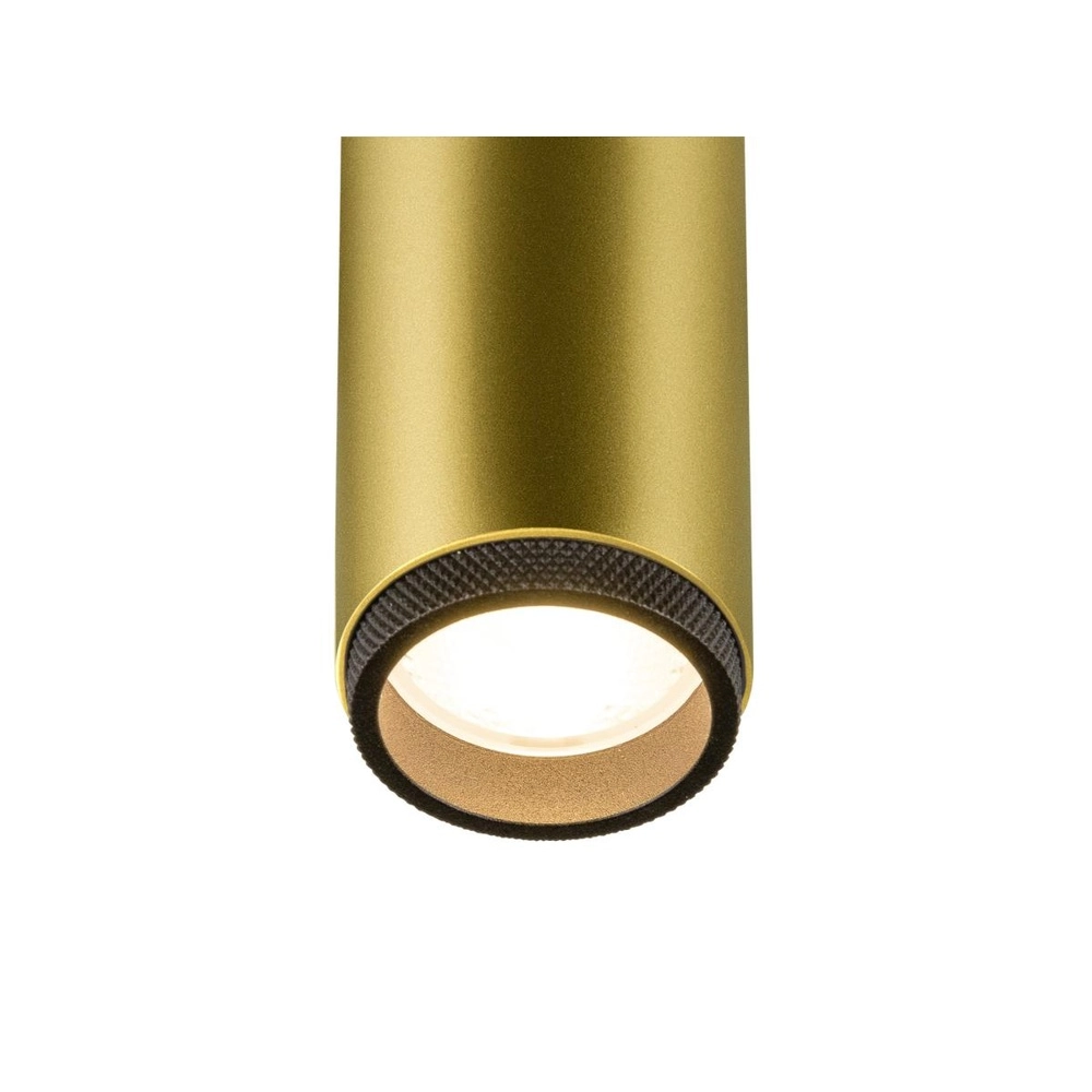 Spot monté en surface Grip! M or avec noir 2700K SLV 4024163304627