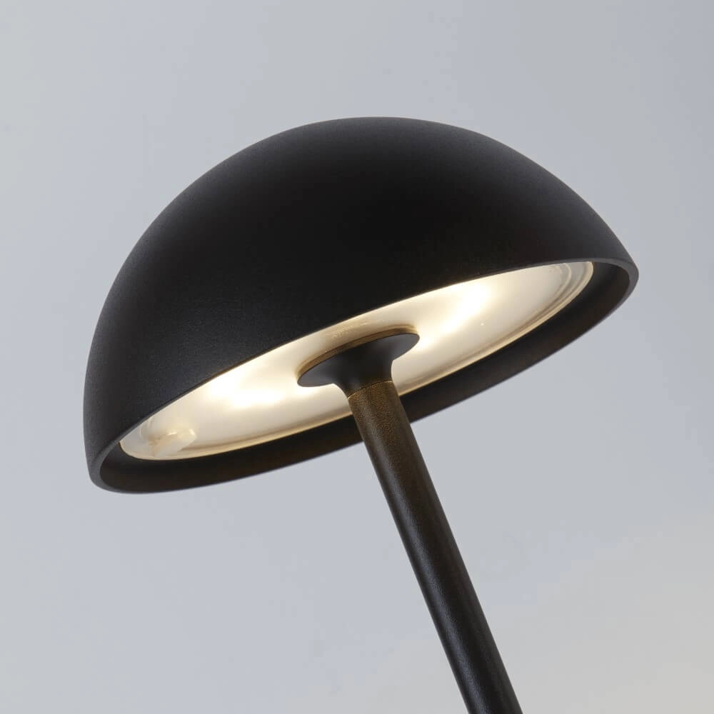 Lampe de table sans fil Portabello noir Searchlight 5053423230436