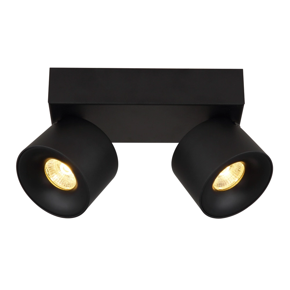 Lampe de plafond élégante Rae 2-noir clair Globo 9007371447640