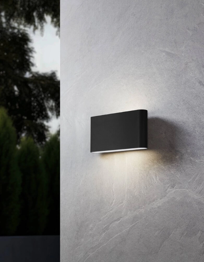 Applique noire Grutti 17,5 cm Eglo 9008606298129