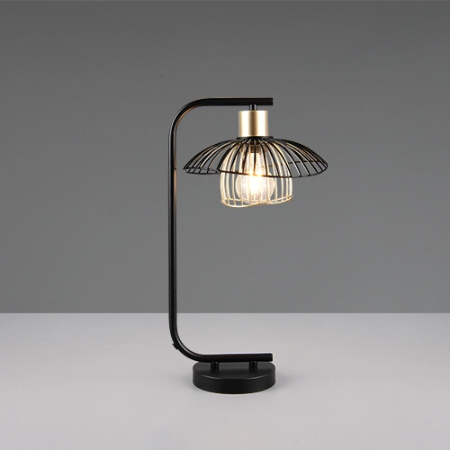 Lampe de table Lauris Noir Trio 4017807678123