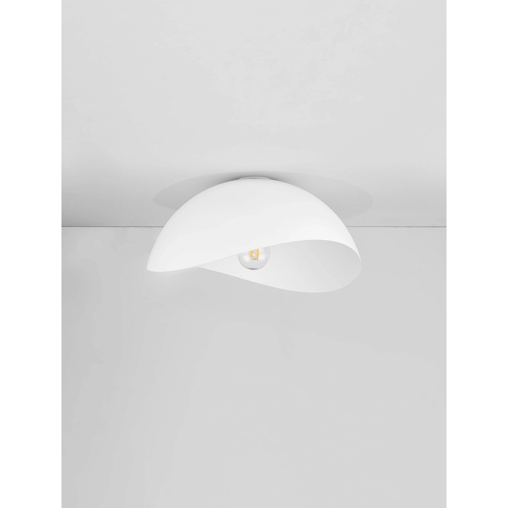 Plafonnier Opsi blanc Ø 40cm Lyora 5212017458032