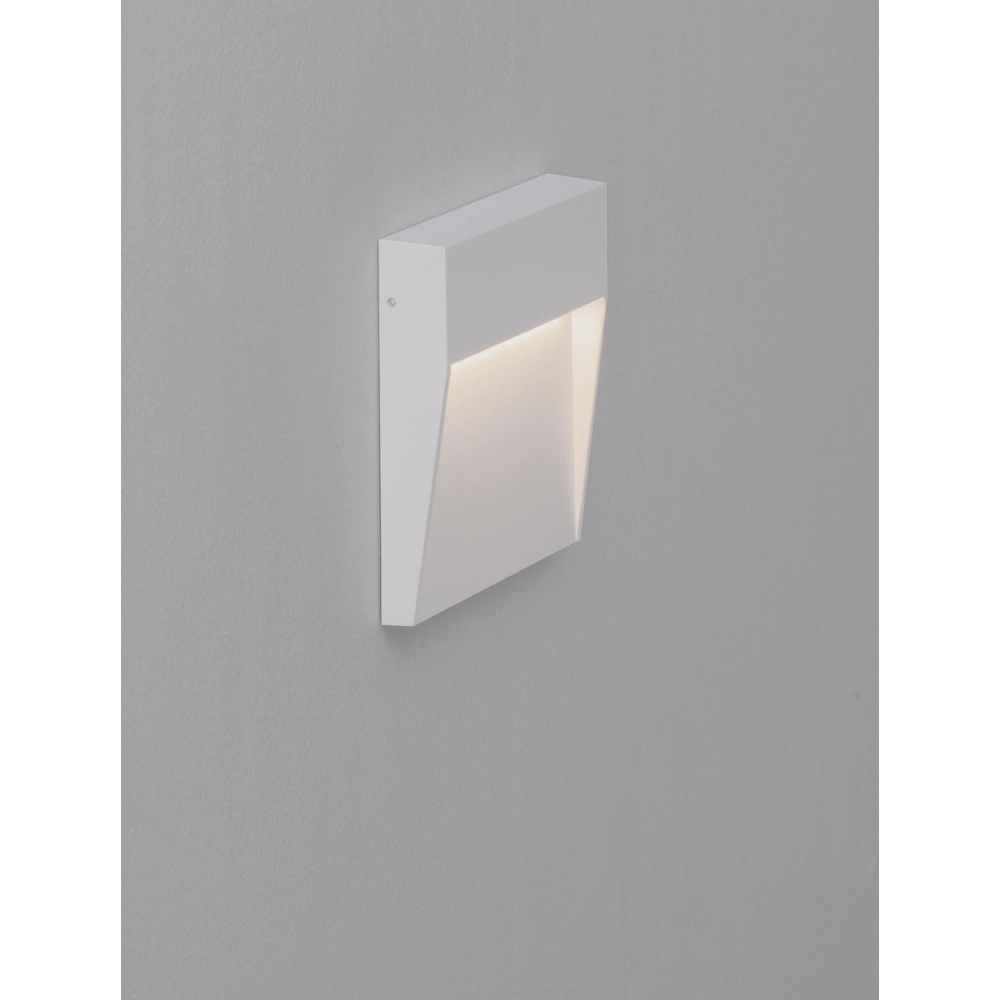 Applique murale carrée Fem blanc