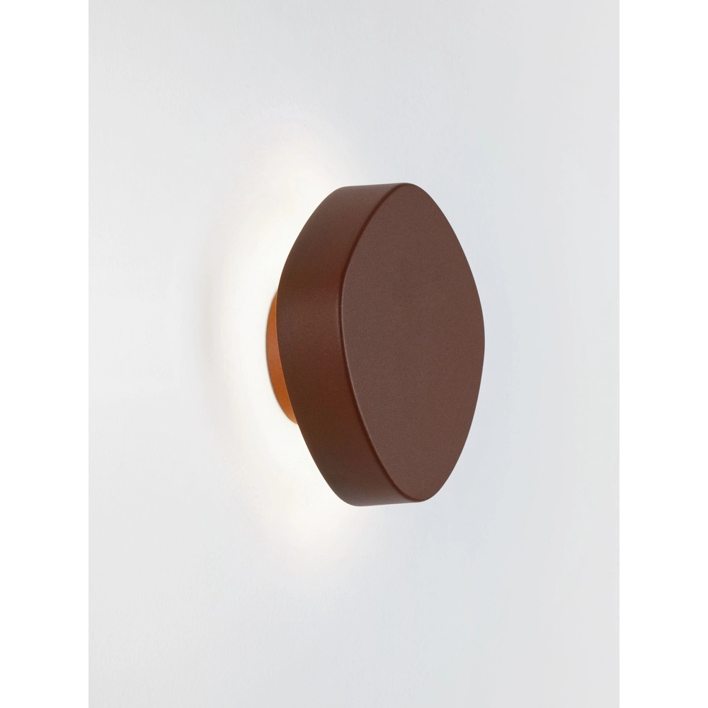 Lampe murale de conception Balic Brun rouille extérieur Lyora 5212017497130