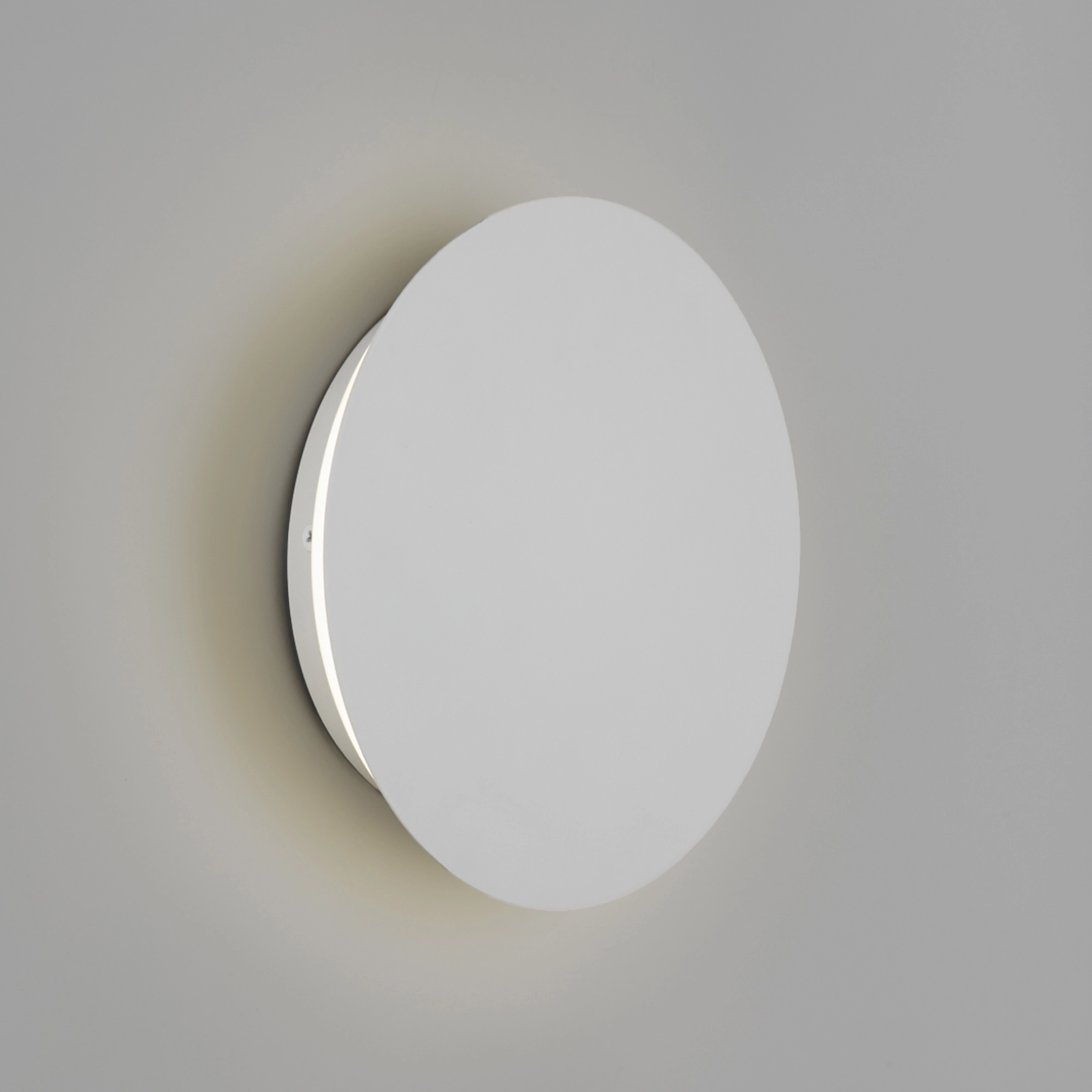 Lampe murale de conception Odeon Ø 20 cm de blanc
