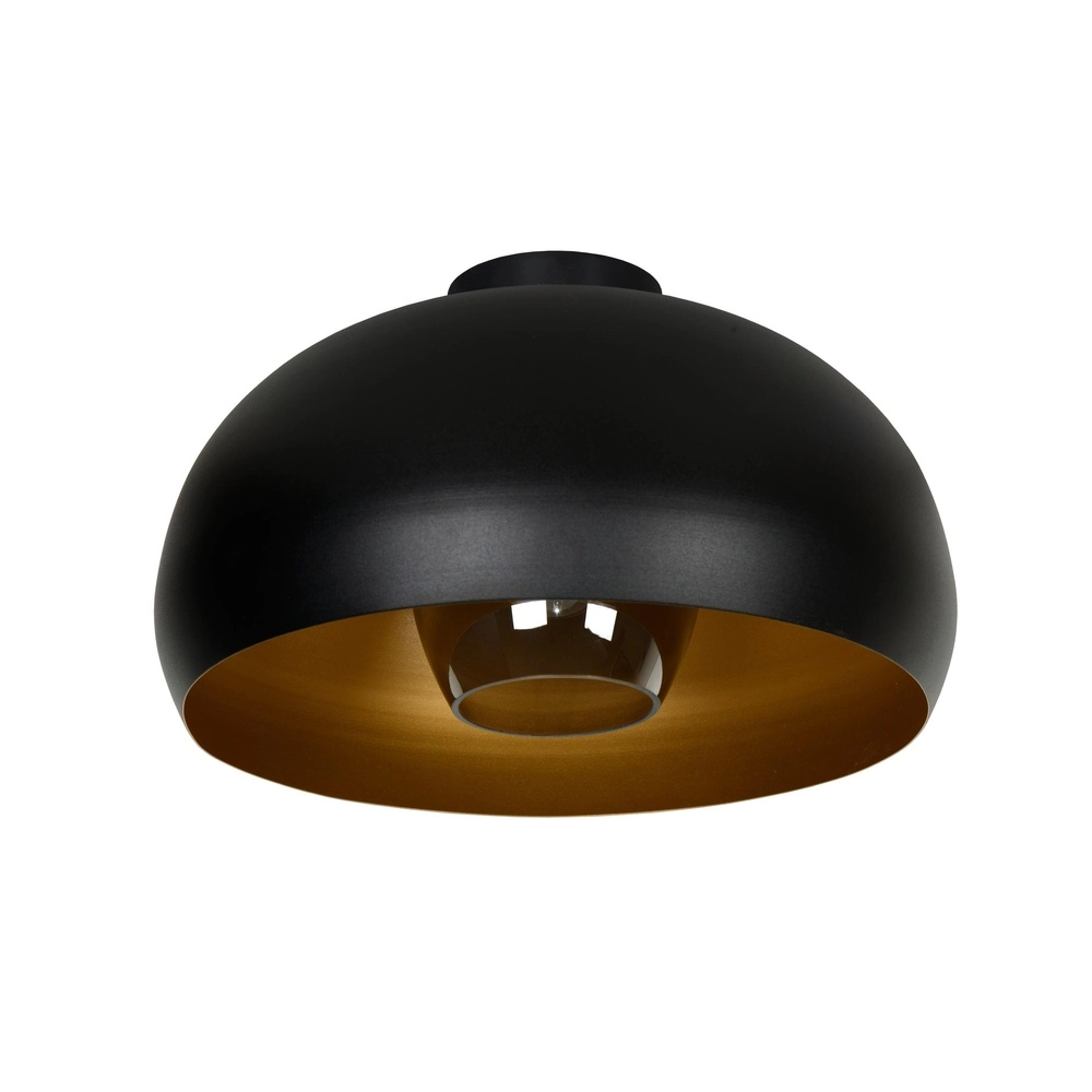 Lampe de plafond Sharan Ø 38cm noir