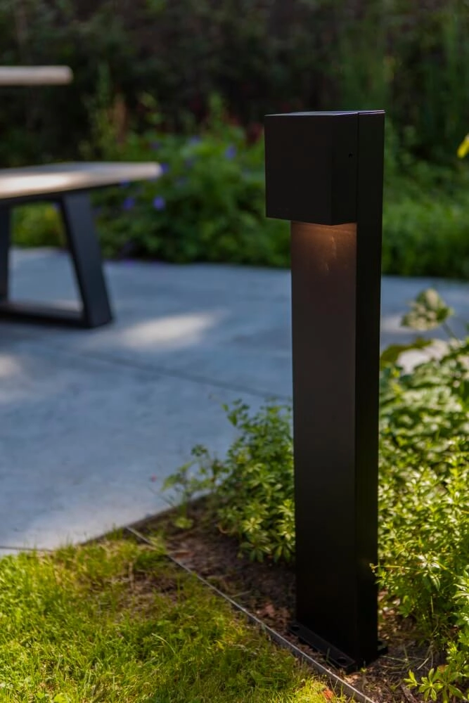 Lampe de jardin sur pied Gemini Xf noir Lutec 6939412070247