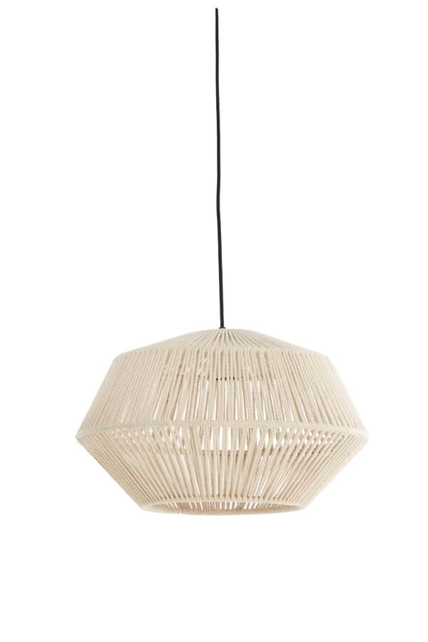 Suspension scandinave Deya crème Ø 40cm Light & Living 8717807744922