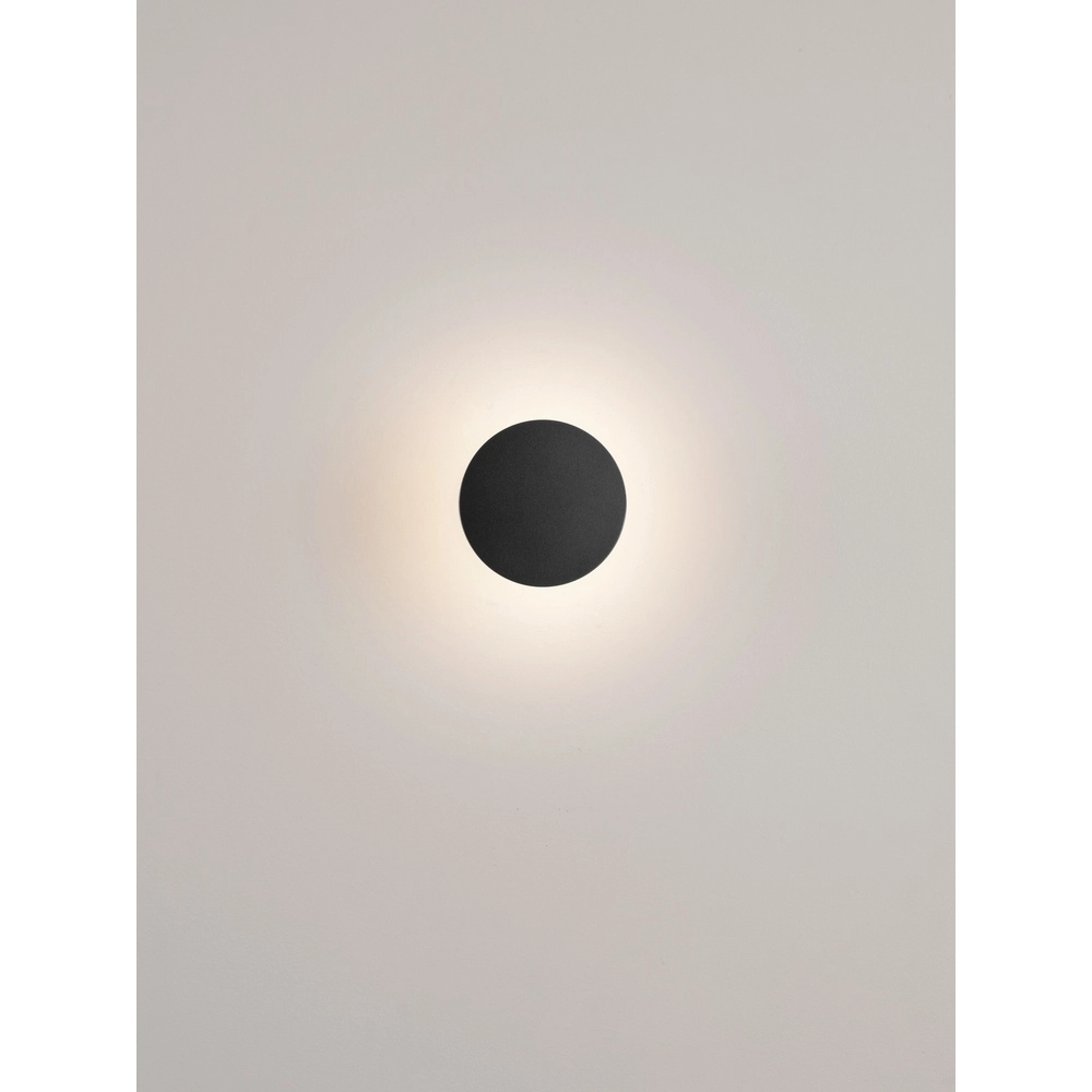 Lampe murale de conception Gong Noir Lyora 5212017496126