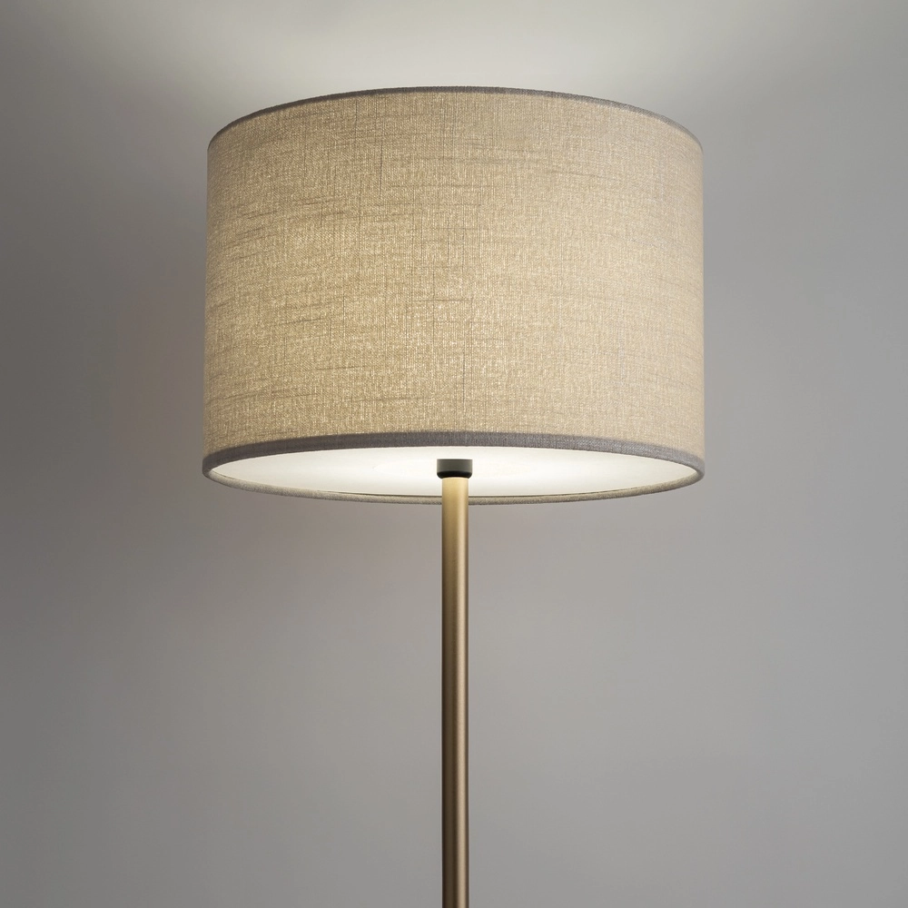 Lampe de pied Santana crème Ø 46cm Lyora 5903139116565