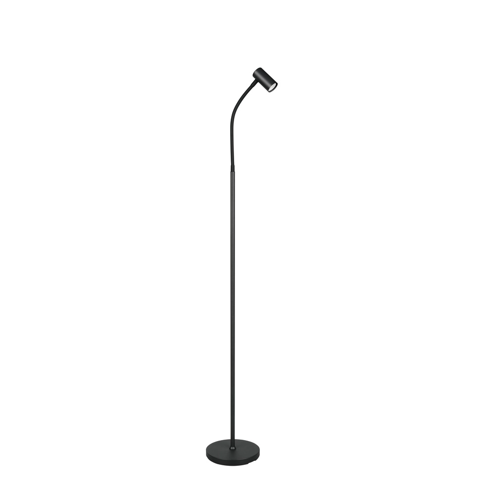 Lampadaire de conception Taryn Noir Trio 4017807685756