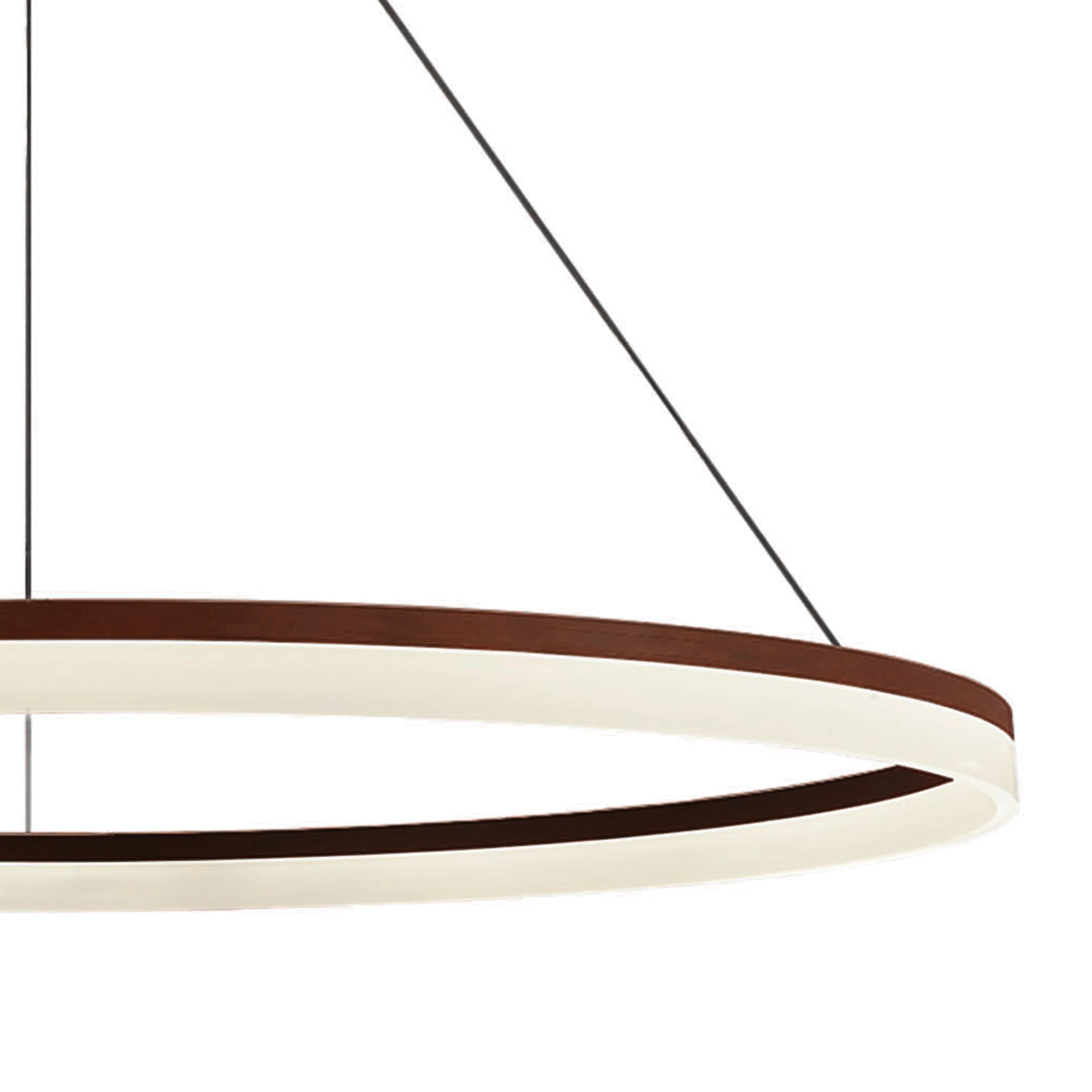 Lampe suspendue élégante Ara Ø 150 cm de bronze Lyora 5053423316055