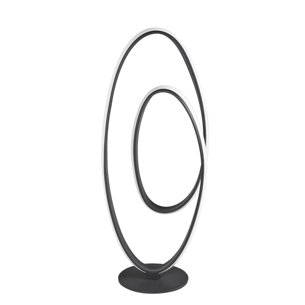 Lampe de table design Elegance noir 60cm Lampe de table design Elegance noir 60cm