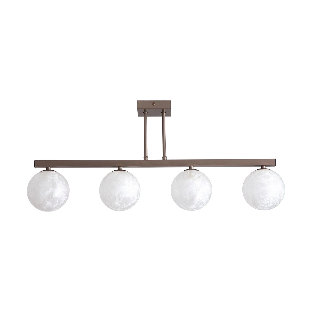 Lampe de plafond à design Frosty Bronze 4 légers Searchlight 5,05342E+12