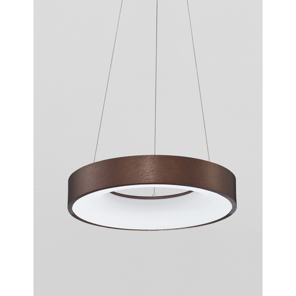 Suspension Rando Thin marron café Ø 38cm Lyora 5212017420176