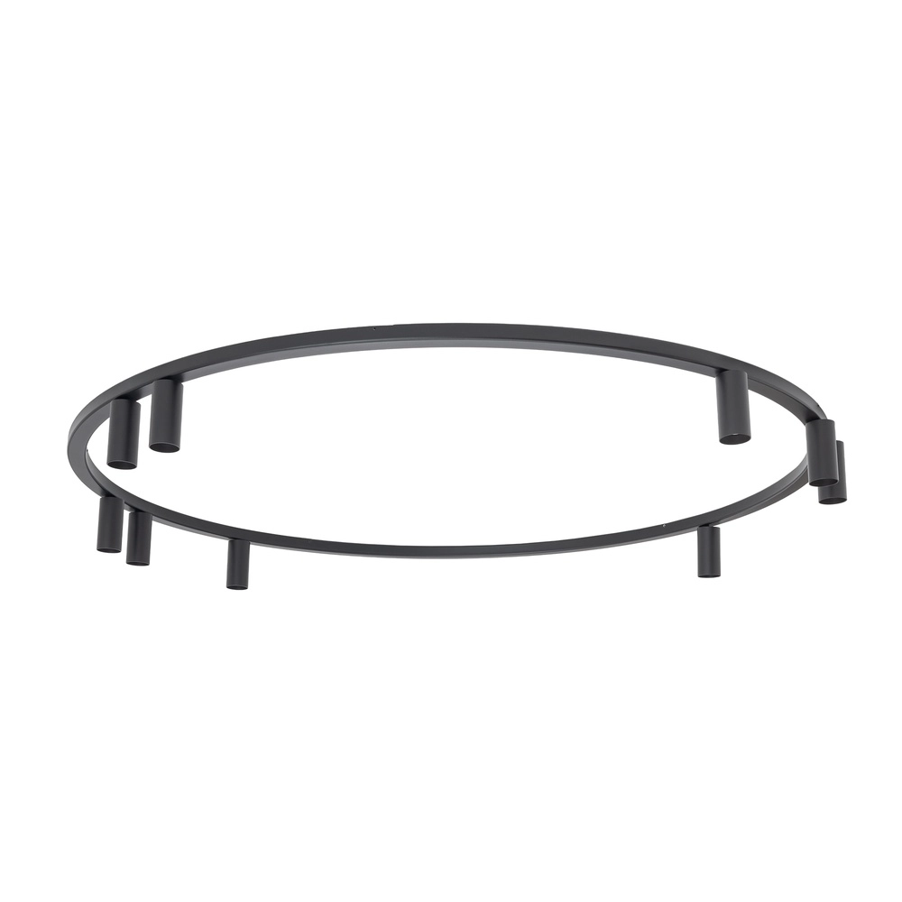 Projecteurs circulaires montés en surface Fourty 9x GU10 - noir