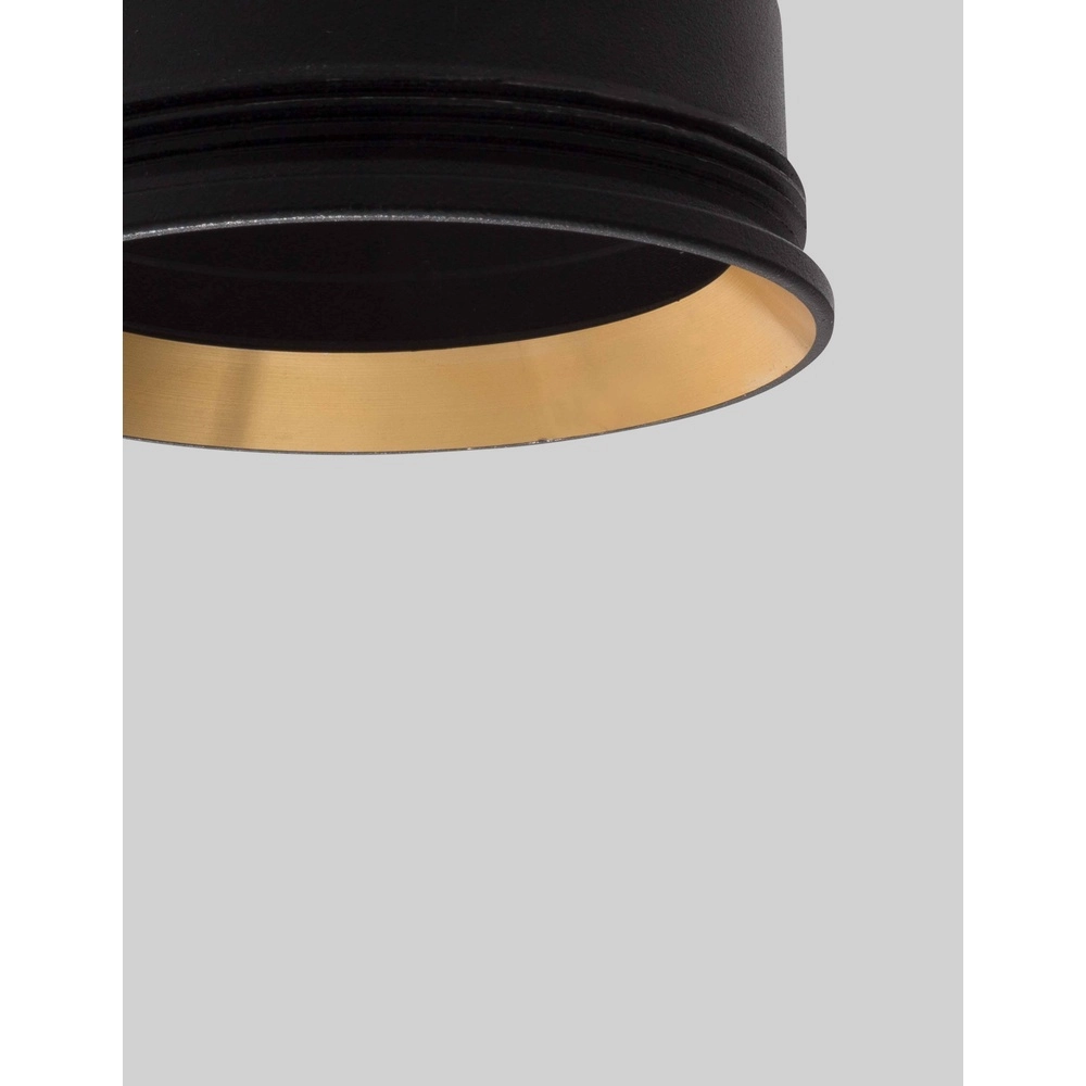 Noir Ring avec de l’or pour Gia Lyora 5212017413451