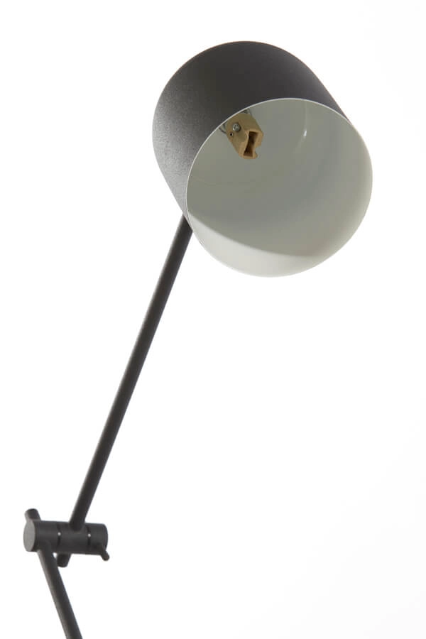 Lampe de lecture noire Rijeka 150cm Light & Living 8717807742171