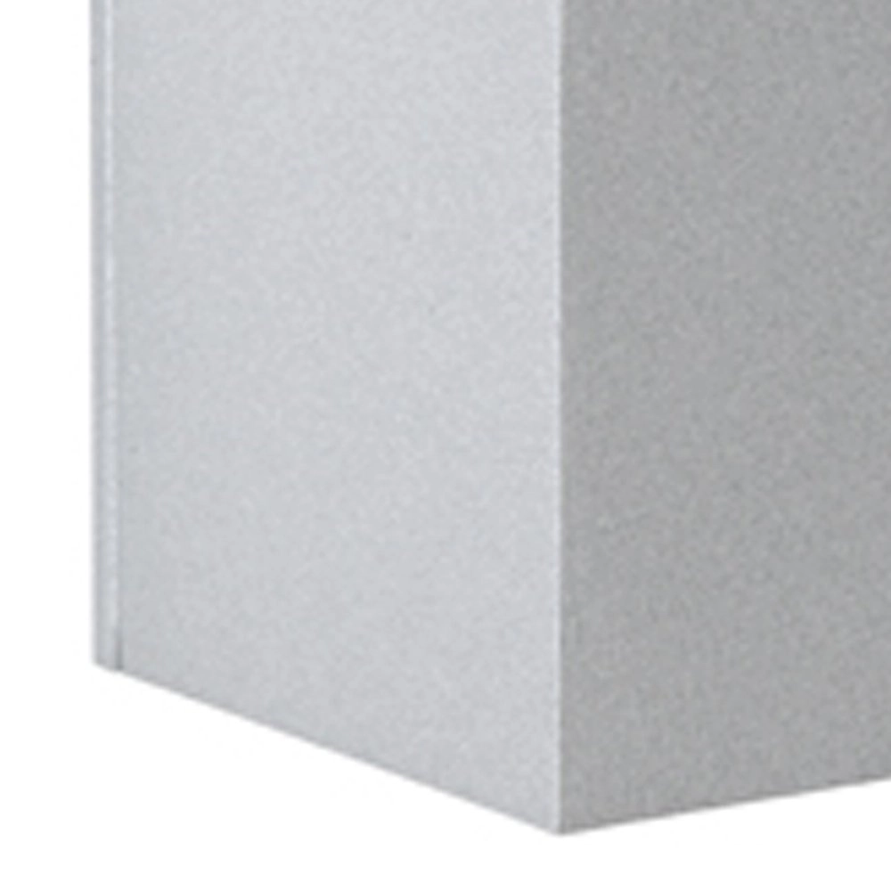 Applique LED carrée Rhain 10,5 cm - gris Albert 4007235923728
