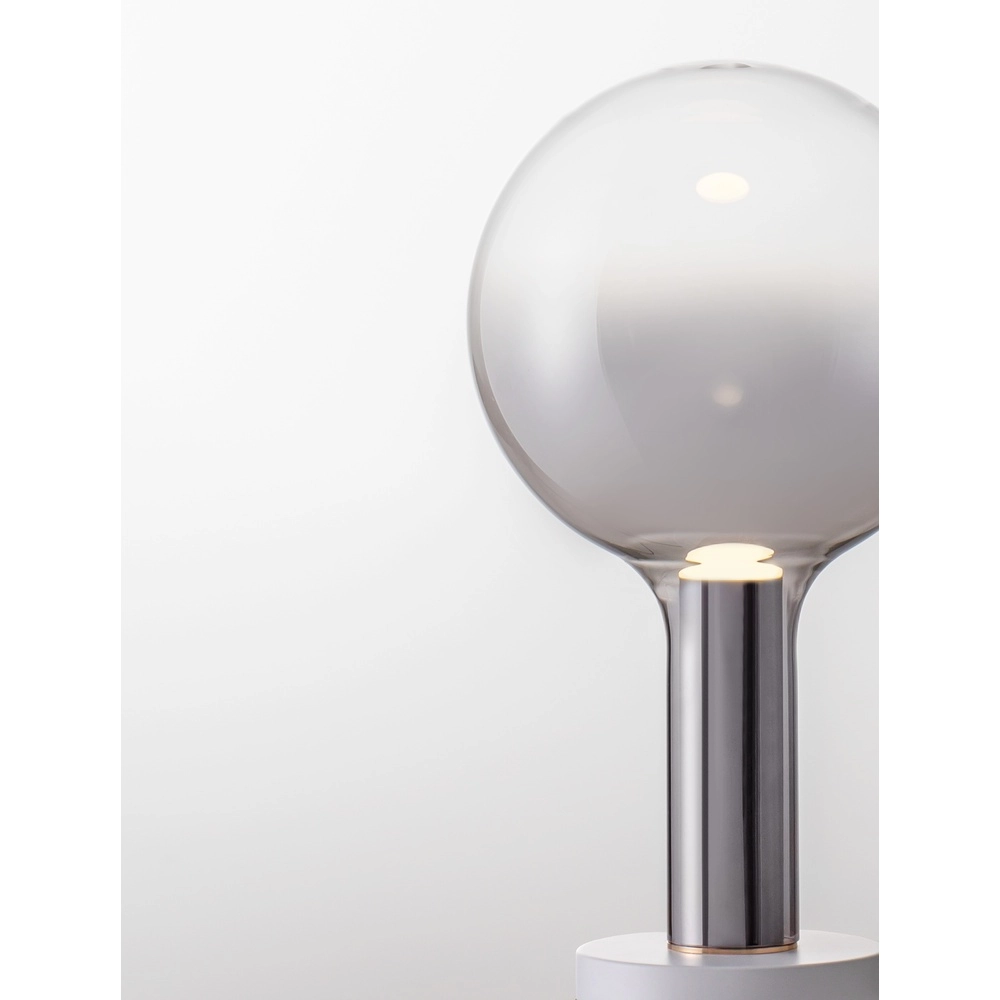 Lampe de table Nostos verre fumé Lyora 5212017461162