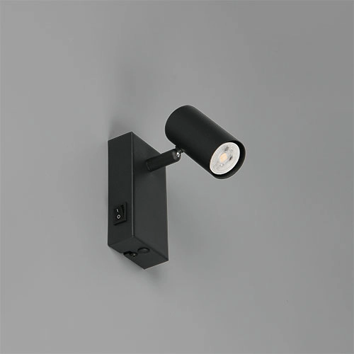 Projecteur réglable en surface Taryn Noir Trio 4017807685510