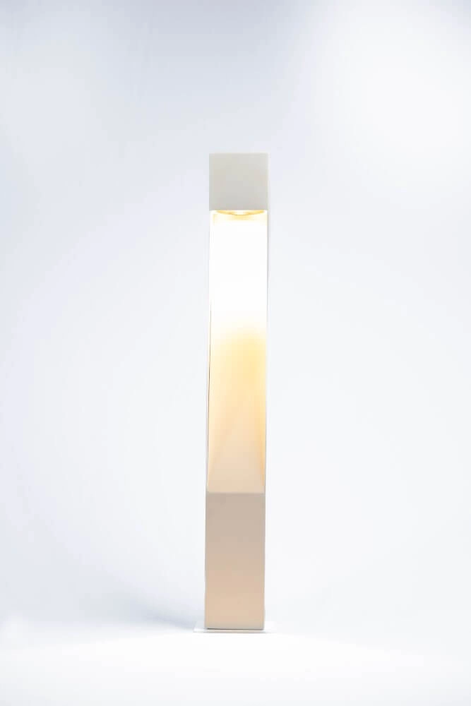 Éclairage de chemin Gis 80cm blanc LightLux 6150544040025