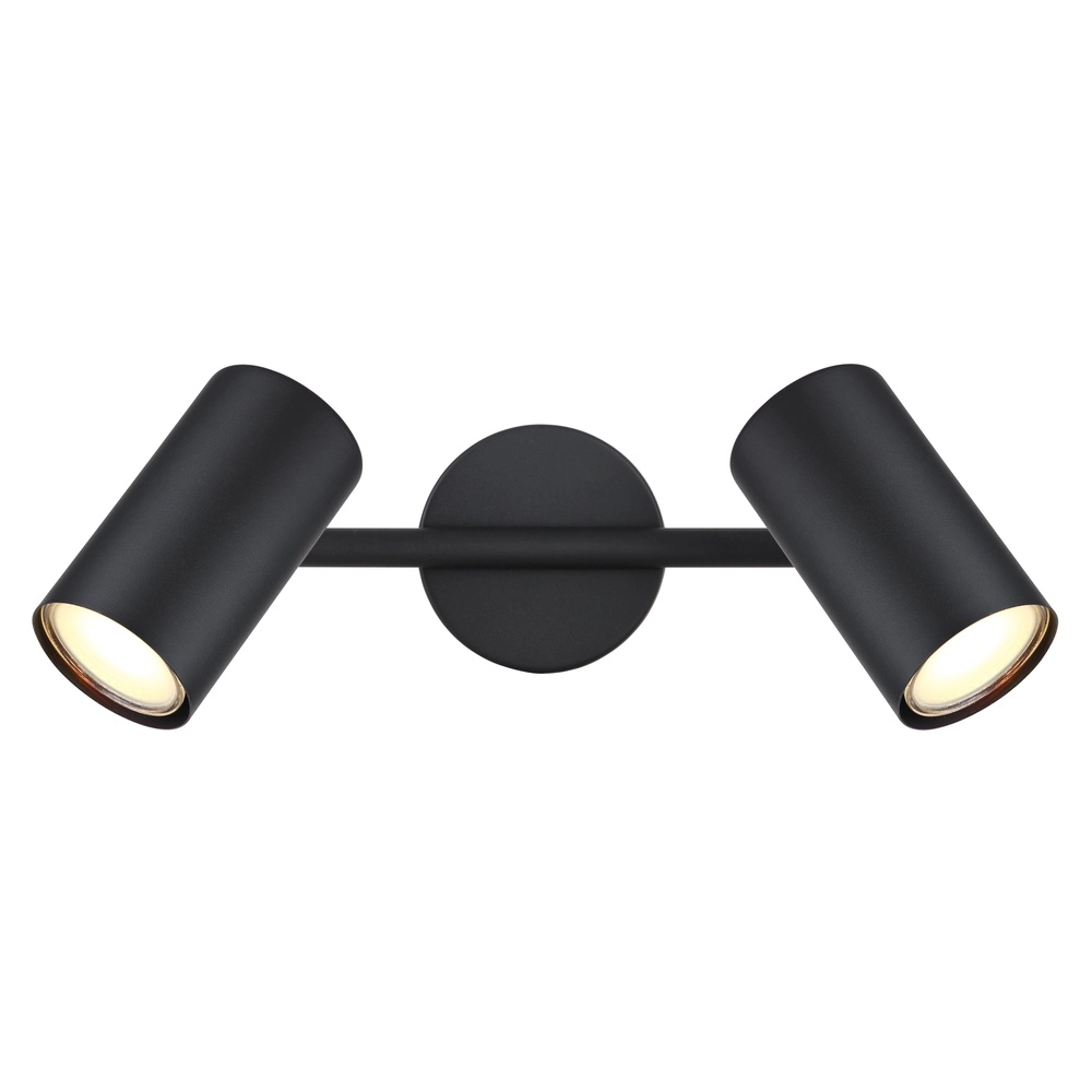 Lampe de plafond à deux lumières Allvi Noir Globo 9007371445769