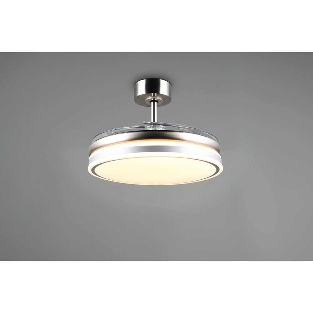 Fan Volda nickel Ø 106cm Trio 4017807689075