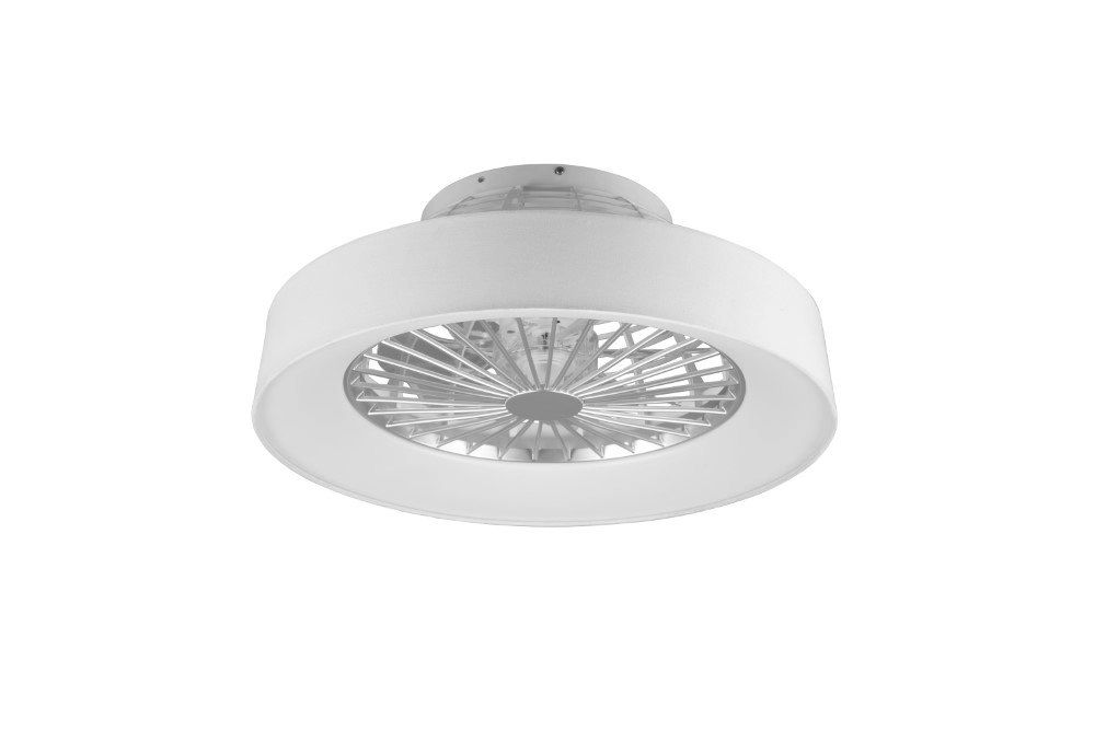 Ventilateur de plafond LED Farsund 47cm blanc Trio 4017807491074