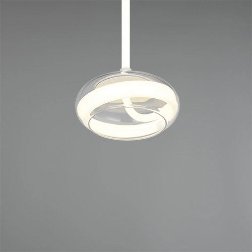 Lampe pendante de conception Tarsia blanc Ø 21,5 cm Trio 4017807683349