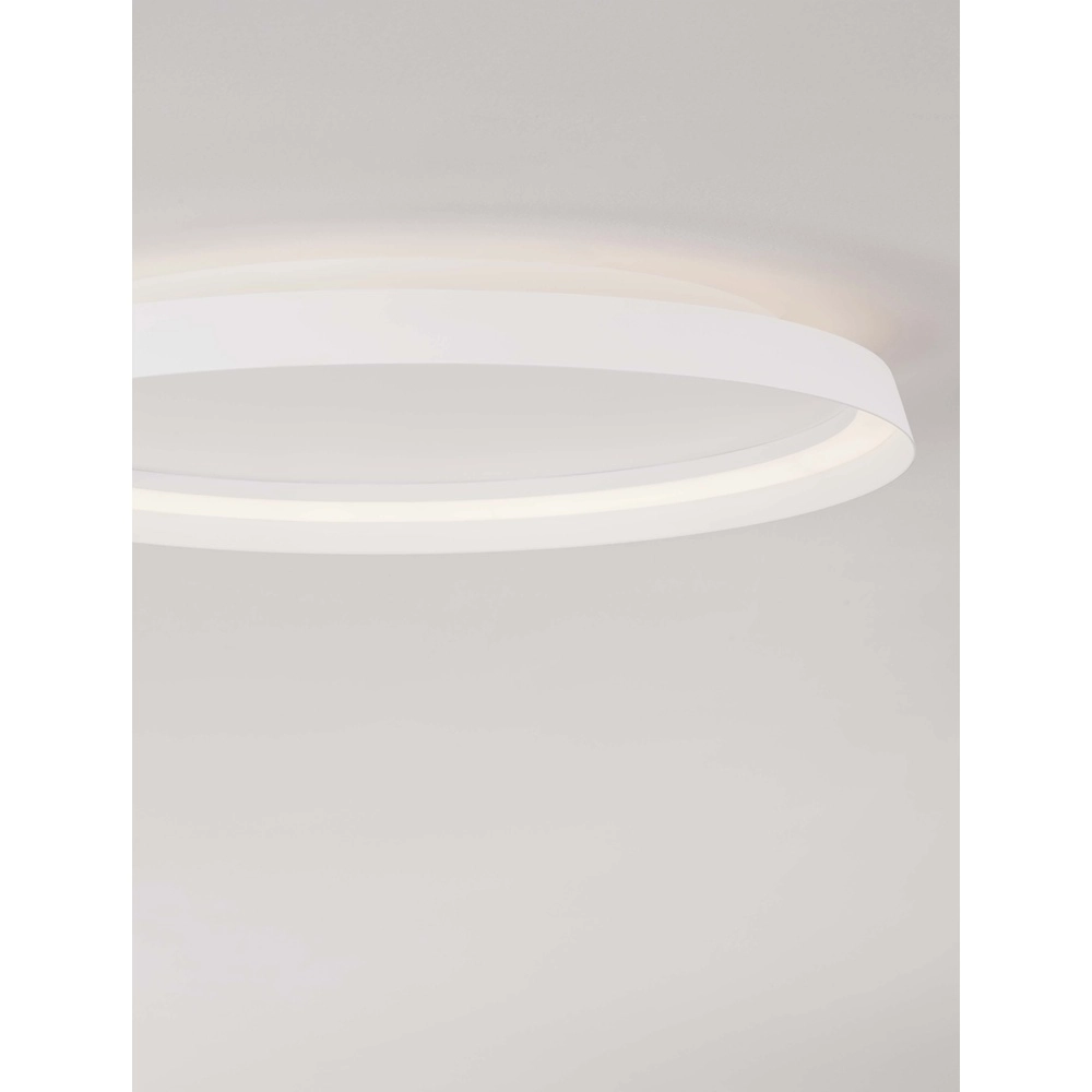 Plafonnier design Ormi Ø 60cm blanc Lyora 5212017463128