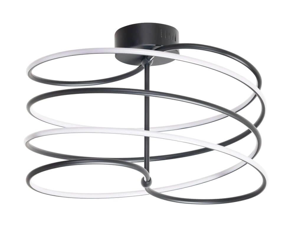Plafonnier design Slinger noir