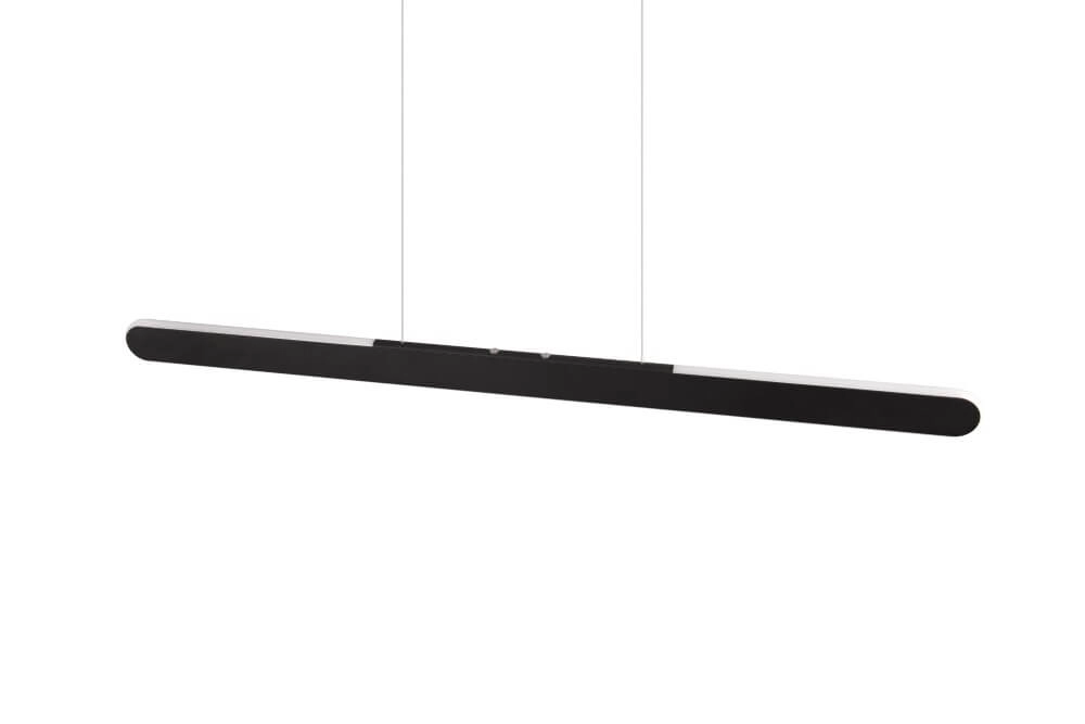 Lampe suspendue unique Helios noir Trio 4017807597950