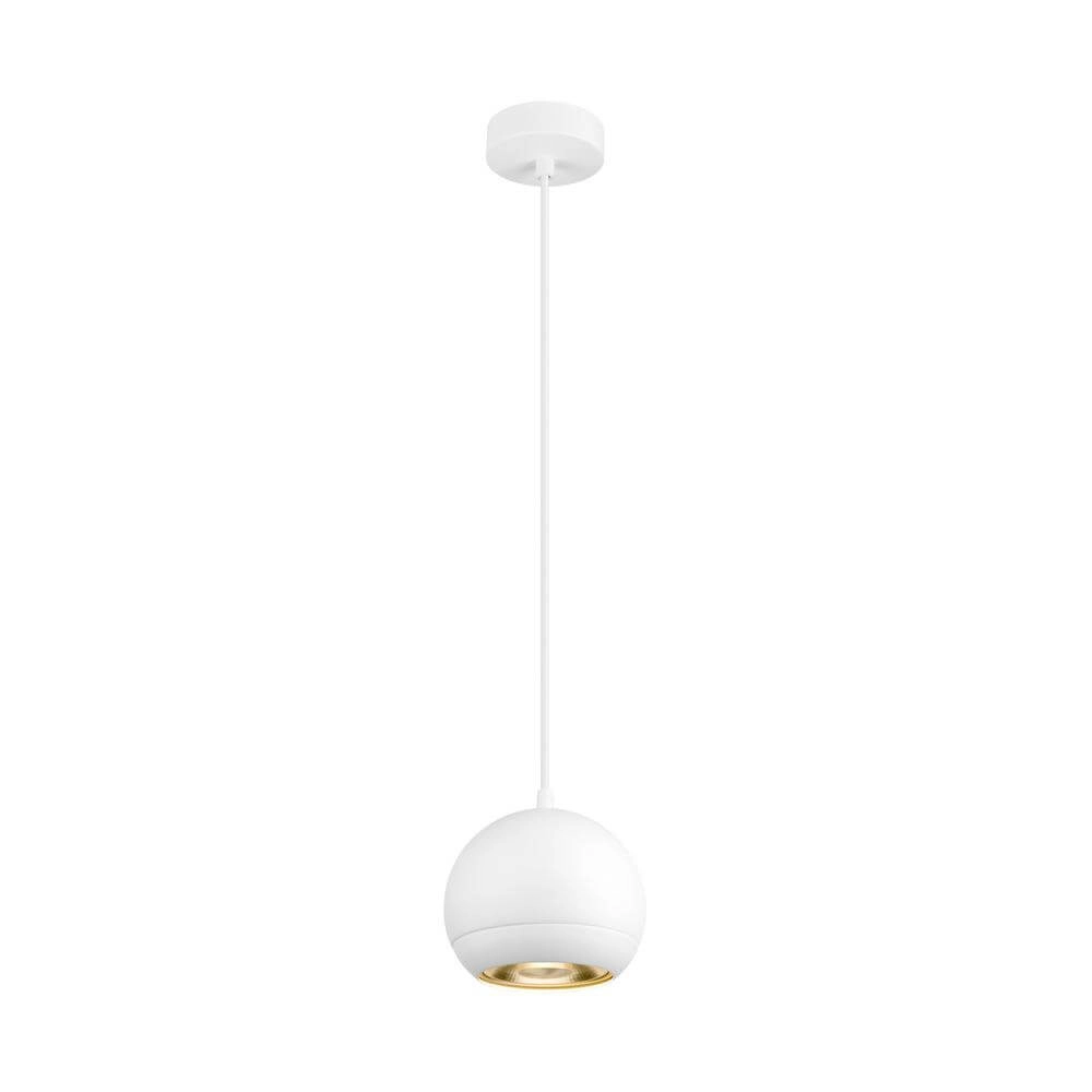Suspension élégante Light Eye 150 blanc Ø 15cm Suspension élégante Light Eye 150 blanc Ø 15cm
