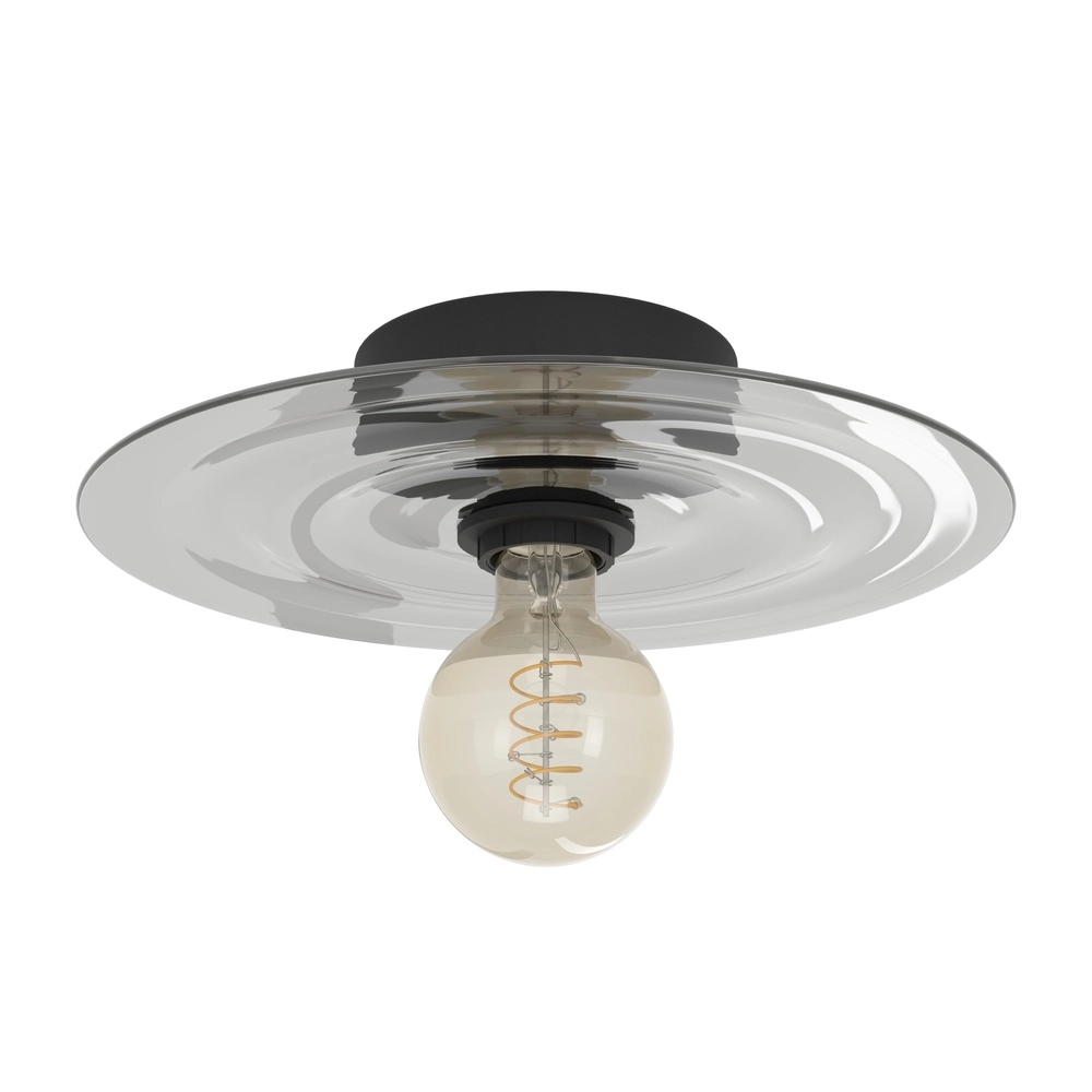 Lampe de plafond à design Lintmill Ø 30cm - 1x E27