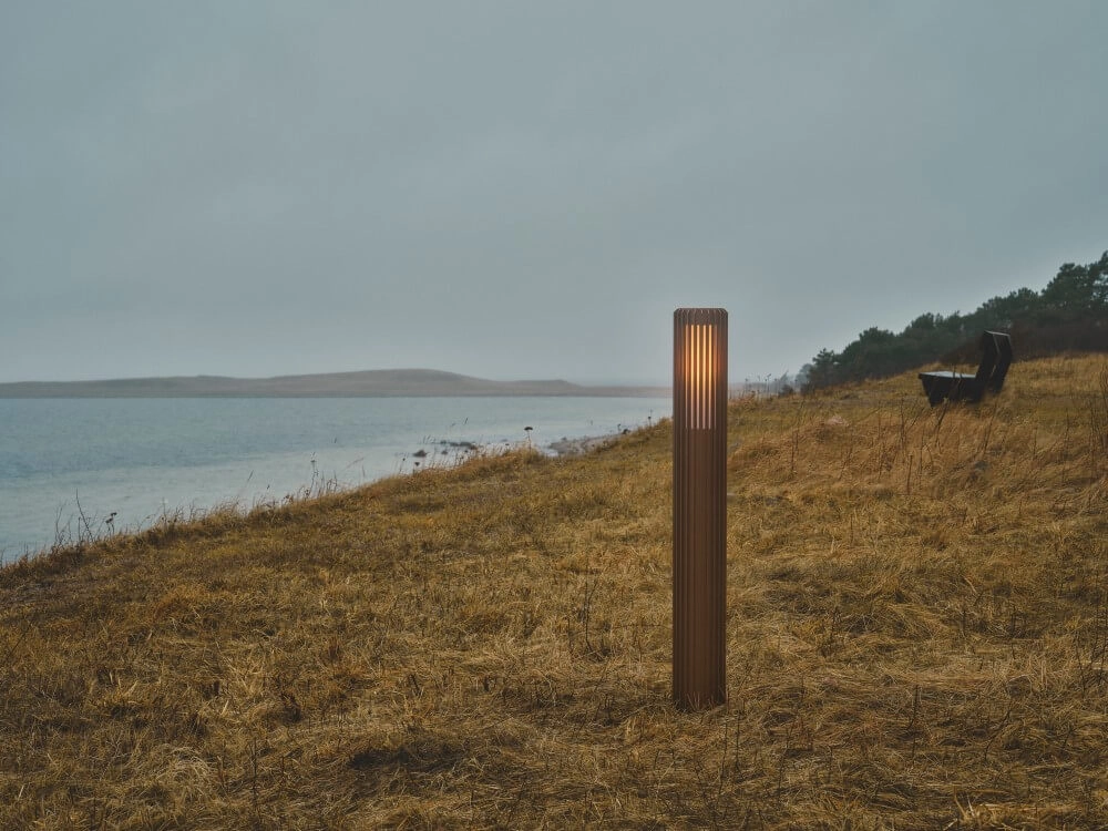 Éclairage de jardin Aludra 95cm - marron métallisé Nordlux 5704924022104