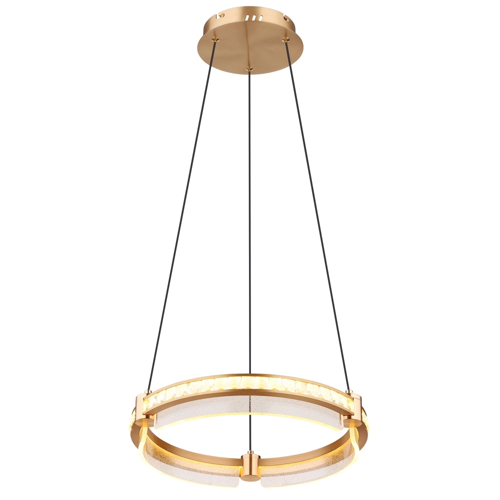 Lampe suspendue Blondie Ø 40 cm d’or Globo 9007371449460