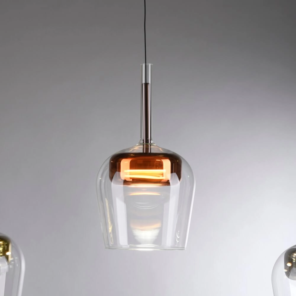 Lampe suspendue Q-Kon cuivre Paul Neuhaus 4012248383834