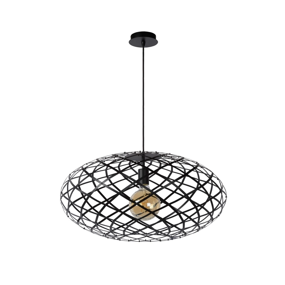 Lampe suspendue Wolfram Ø 65 cm noir