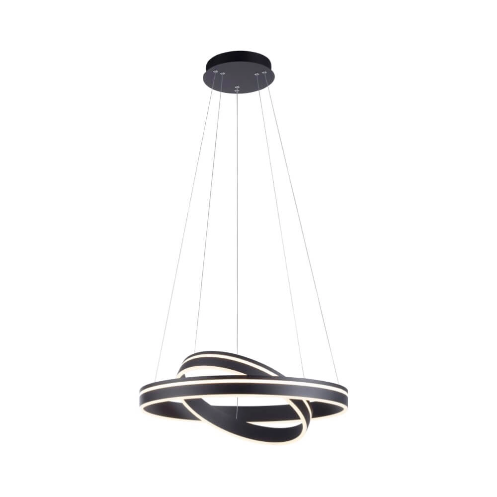 Lampe suspendue Q-Vito Ø 59cm anthracite Lampe suspendue Q-Vito Ø 59cm anthracite