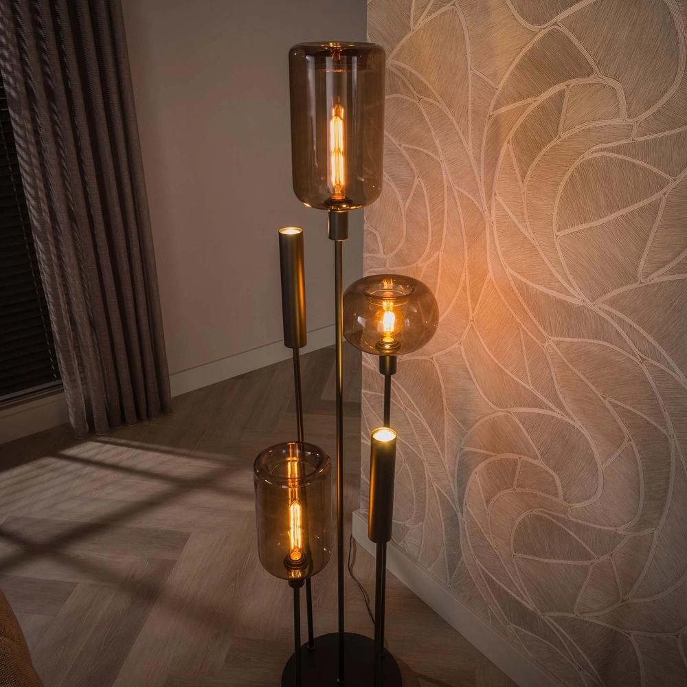 Lampadaire de conception Serene Sienna Brown Lyora 8716803514775