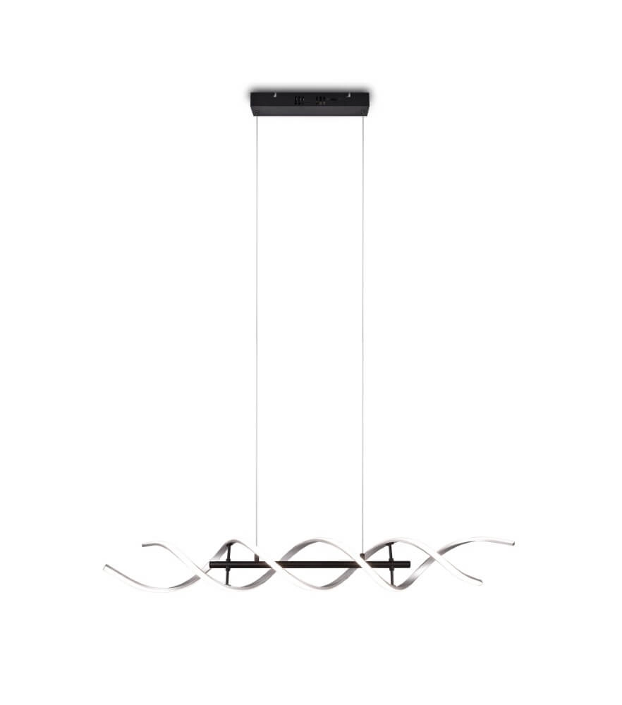 Lampe à suspension LED design Sequence métal brossé Trio 4017807540710