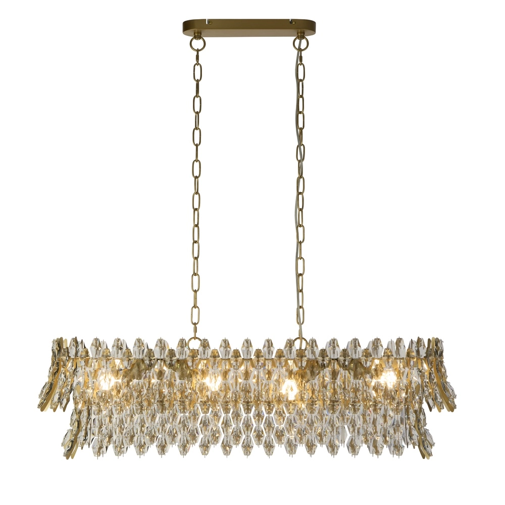 Chandelier Monarch Or 98 x 25 cm