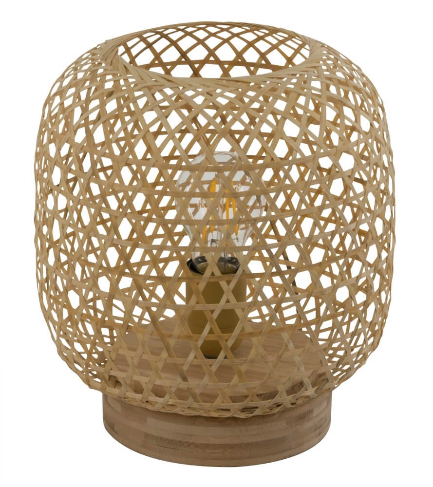 Lampadaire en rotin Mirena 27 cm de haut Globo 9007371406562