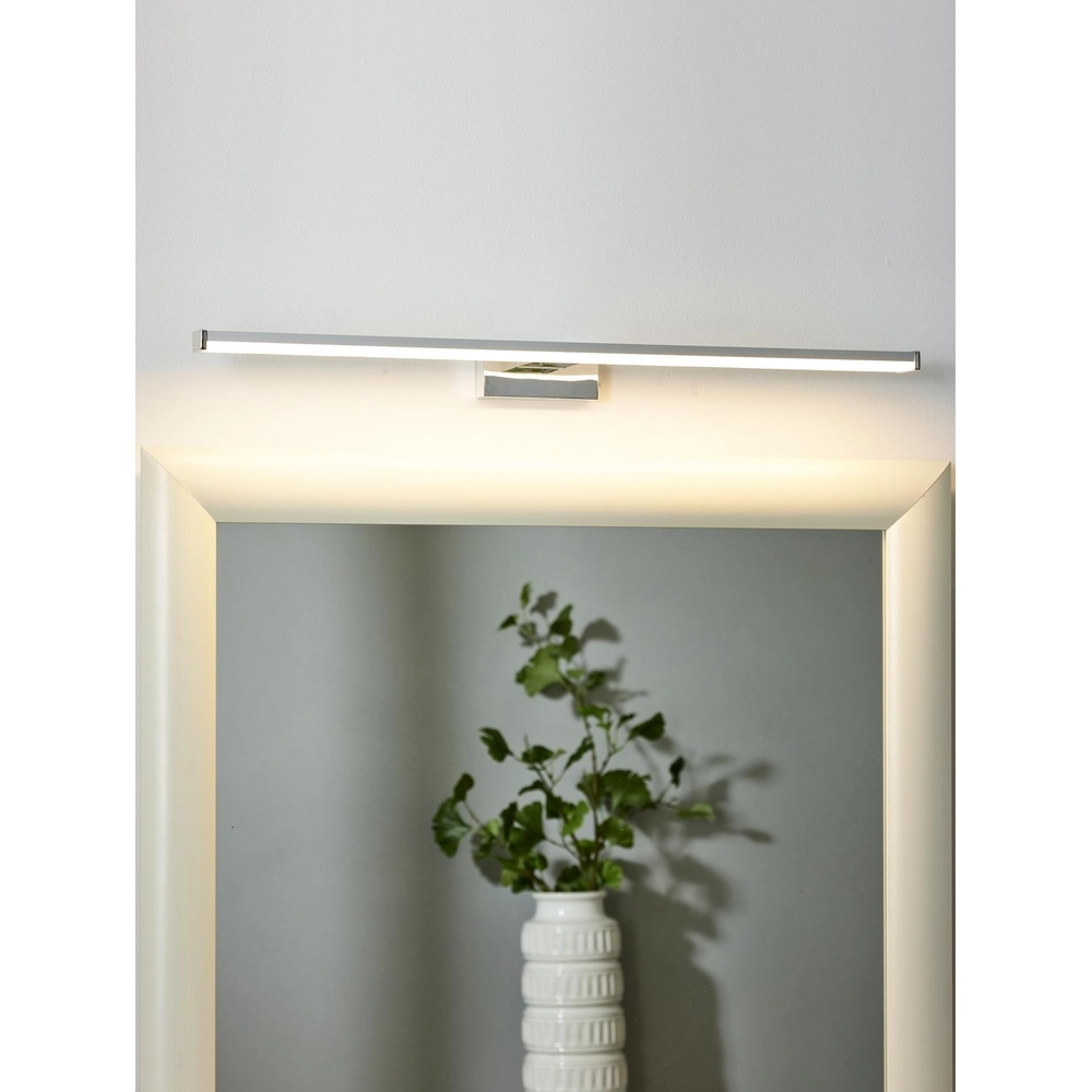 Lampe miroir Onno Salle de bain chromée 60cm Lucide 5411212791450